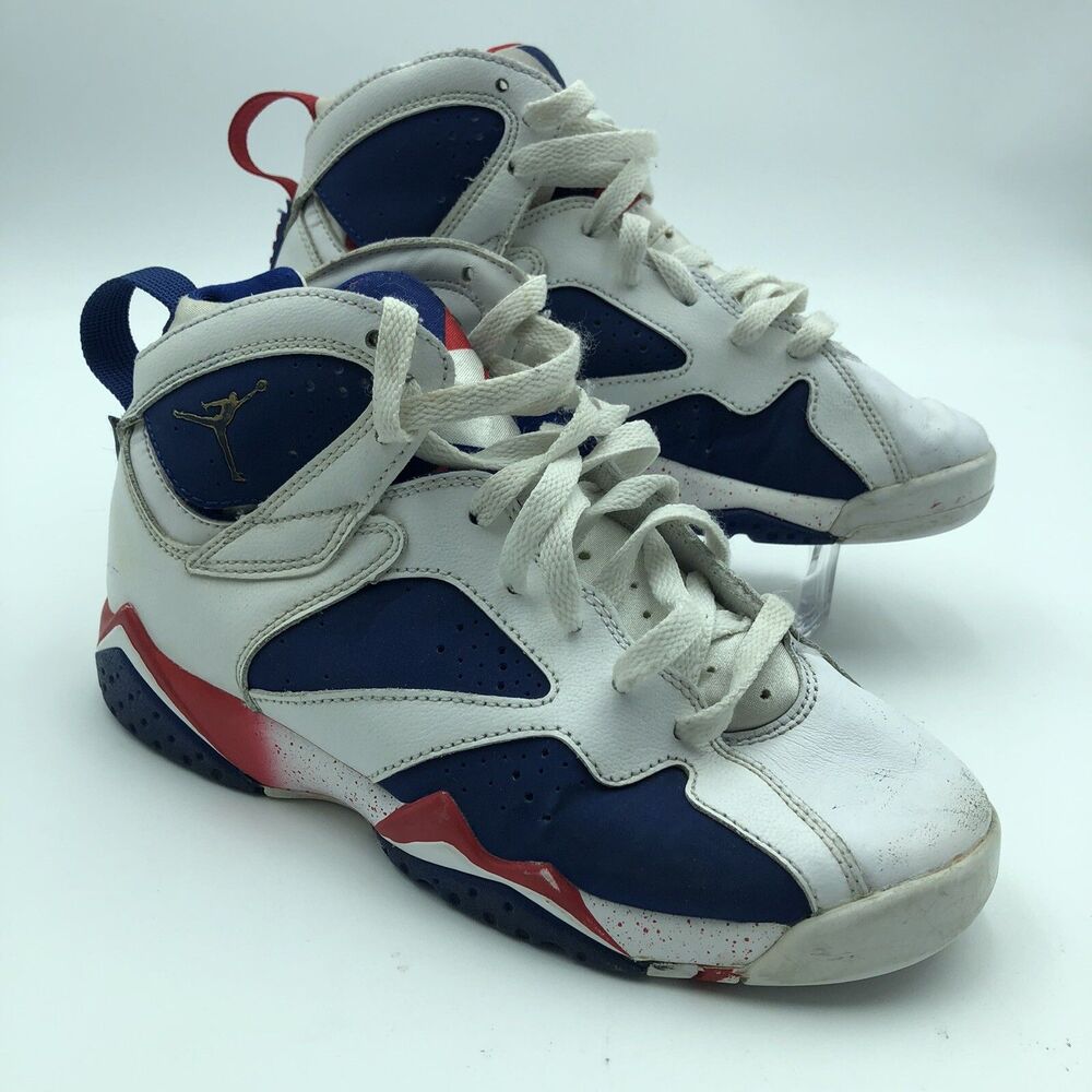 Nike Air Jordan 7 USA Olympic Youth Size 4.5 304774-123